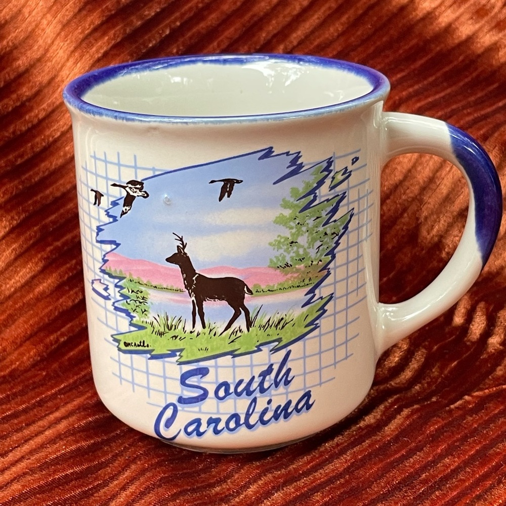 Vintage Mug: South Carolina